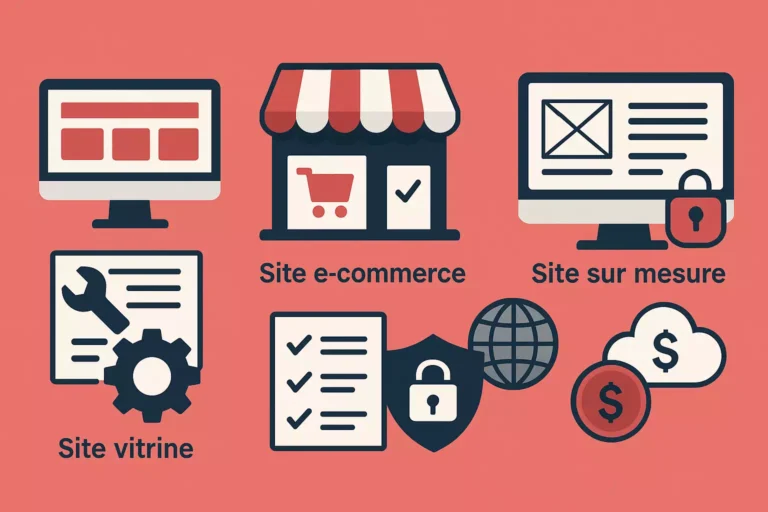 Comprendre les prix d'un site internet